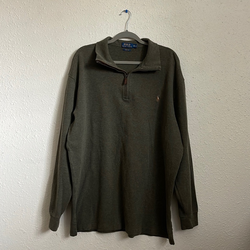 Polo Ralph Lauren Estate Rib Quarter Zip Pullover